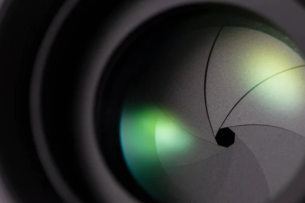 Close-up fotoğraf kamera lens arka plan