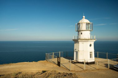 Meganom Deniz Feneri Cape Meganom On Kırım.