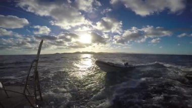 Meksika. La Paz' ı. Kaliforniya Körfezi'nin pitoresk sahili.