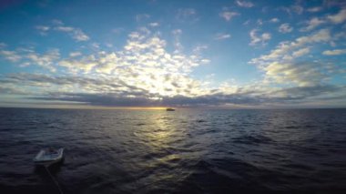 Meksika. La Paz' ı. Kaliforniya Körfezi'nin pitoresk sahili.