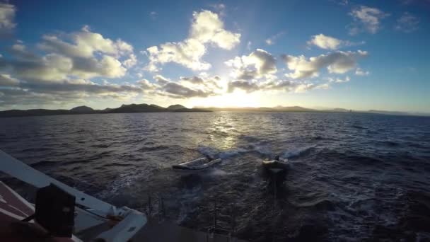 Mexique Paz Côte Pittoresque Golfe Californie — Video