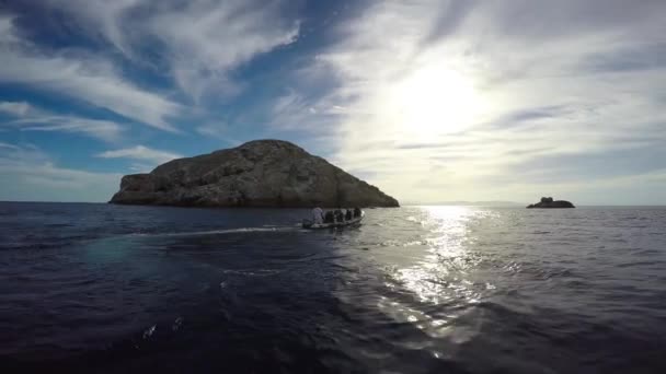 Mexique Paz Côte Pittoresque Golfe Californie — Video