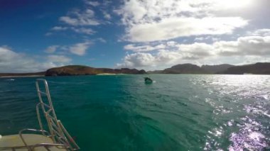 Meksika. La Paz' ı. Kaliforniya Körfezi'nin pitoresk sahili.