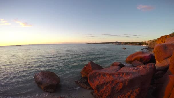 Mexique Paz Côte Pittoresque Golfe Californie — Video