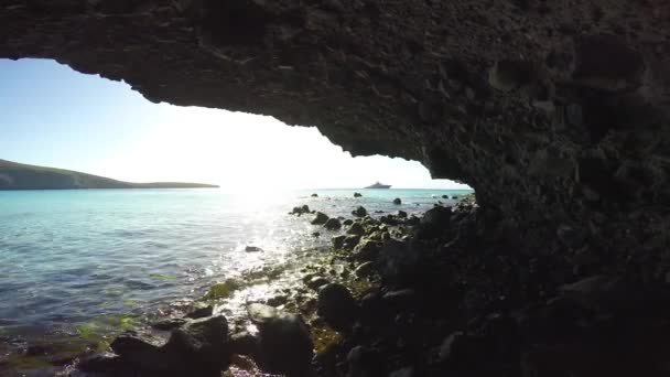 Мексика Пас Мальовниче Узбережжя Каліфорнійської Затоки — стокове відео