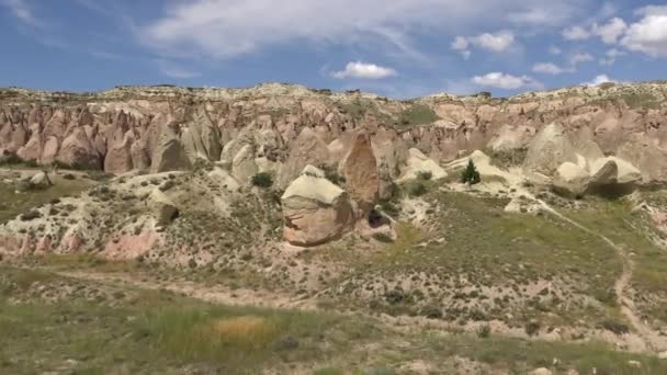 Devrent Valley Viajar Capadocia Turquía — Vídeo de stock