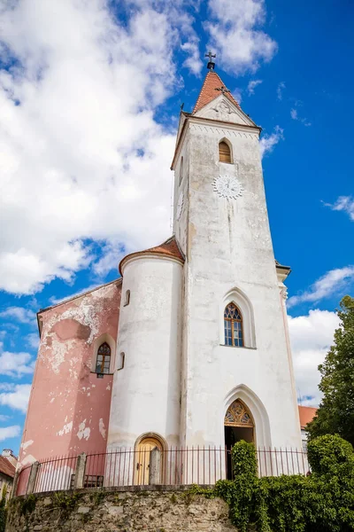 Kirche Mariä Himmelfahrt Burg Bitov Region Südmähren Tschechien Juli 2020 — Stockfoto