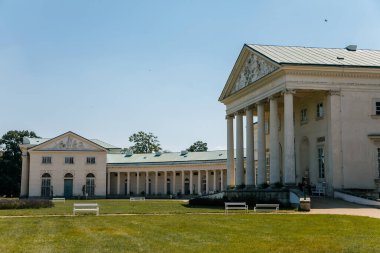 Kacina Kalesi, Kutna Hora yakınlarındaki İmparatorluk Şatosu, Bohemya, Çek Cumhuriyeti, 8 Ağustos 2020