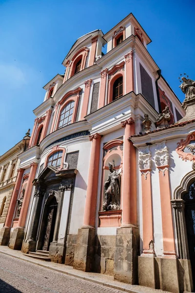 Iglesia San Juan Nepomuk Kutna Hora Región Central Bohemia República — Foto de Stock