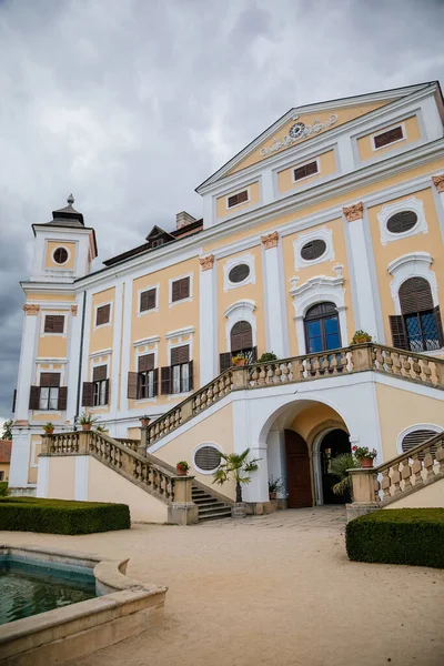 Castello Milotice Castello Unico Complesso Edifici Barocchi Architettura Del Giardino — Foto Stock