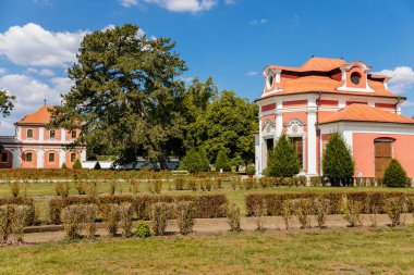 Chateau Mnichovo Hradiste, Rönesans Şatosu, Orta Bohem Bölgesi, Çek Cumhuriyeti, 16 Ağustos 2020