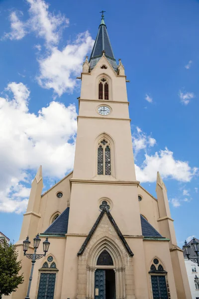 Kościół Antoniego Wielkiego Liberec Czechy Północne Czechy Sierpnia 2020 — Zdjęcie stockowe