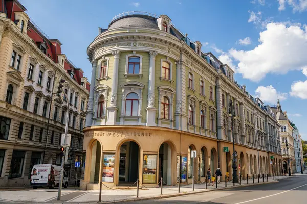 Magistra, Liberec, Kuzey Bohemya, Çek Cumhuriyeti Tarihi Binası, 16 Ağustos 2020.