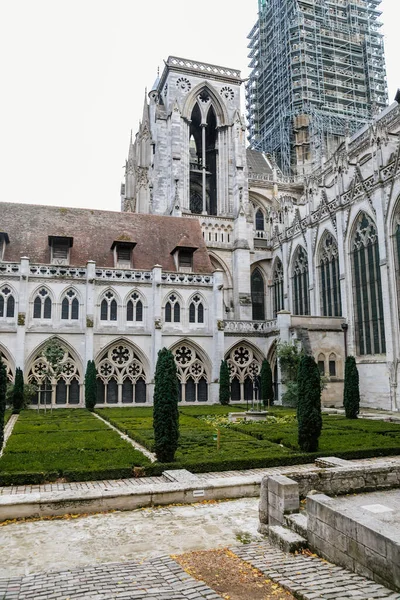 Kościół Gotycki Notre Dame Rouen Cathedral Rouen Normandia Francja Września — Zdjęcie stockowe