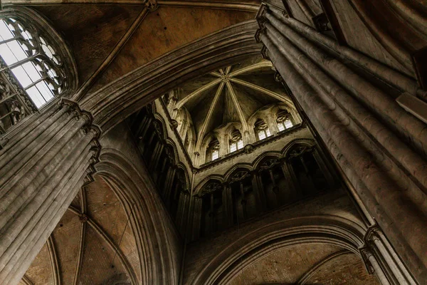 Église Gothique Cathédrale Notre Dame Rouen Rouen Normandie France Septembre — Photo