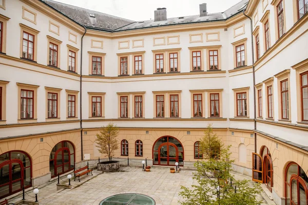 Pałac Liechtenstein Praga Czechy Sierpnia 2020 — Zdjęcie stockowe