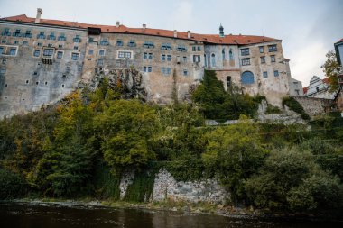 Cesky Krumlov Ortaçağ Şatosu, Güney Bohemya, Çek Cumhuriyeti, 26 Eylül 2020