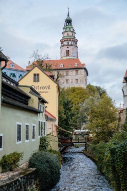 Cesky Krumlov Ortaçağ Şatosu, Güney Bohemya, Çek Cumhuriyeti, 26 Eylül 2020