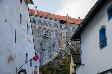 Cesky Krumlov Ortaçağ Şatosu, Güney Bohemya, Çek Cumhuriyeti, 26 Eylül 2020