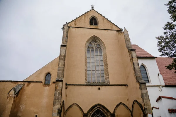 Mosteiro Cristão Histórico Coroa Ouro Zlata Koruna Igreja Assunção Virgem — Fotografia de Stock