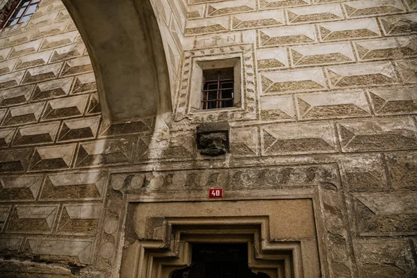 Storico Monastero Cristiano Golden Crown Zlata Koruna Boemia Del Sud — Foto Stock