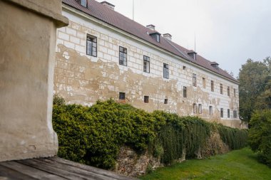 Vimperk (Winterberg) şatosu, Rönesans şatosu Sumava, Güney Bohemya, Çek Cumhuriyeti, 28 Eylül 2020