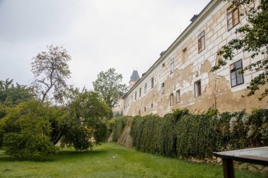 Vimperk (Winterberg) şatosu, Rönesans şatosu Sumava, Güney Bohemya, Çek Cumhuriyeti, 28 Eylül 2020