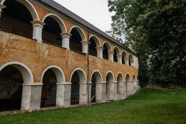 Vimperk Winterberg Slott Renässans Slott Nationalparken Och Skyddat Landskapsområde Sumava — Stockfoto