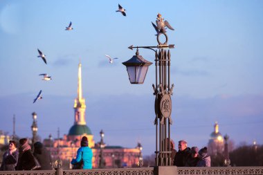 Peter ve Paul Fortress Ioanovsky köprüde olan bir Tarih