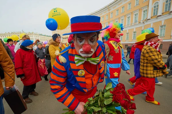 San Pietroburgo Russia Aprile 2017 Festa Annuale Del Giorno Degli — Foto Stock