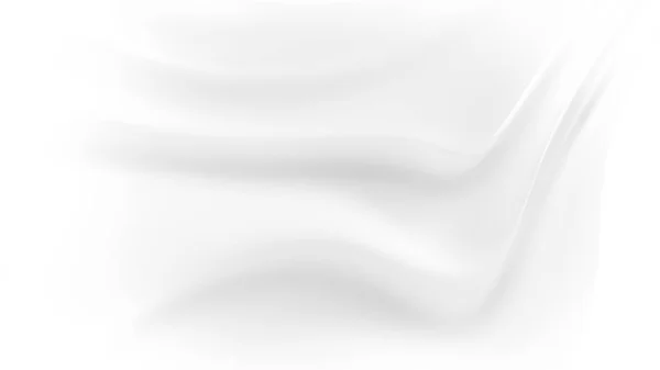 Элегантный белый фон с драпировкой. 3D иллюстрация, 3D рендеринг — стоковое фото