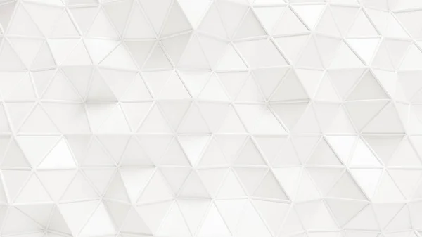 White background crystal structure. 3d illustration, 3d rendering