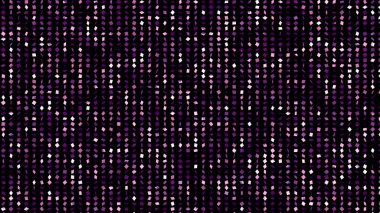 Mor parıltılı güzel bir siyah arkaplan. 3d illüstrasyon, 3d canlandırma