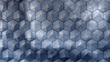 Endüstriyel, taş, geometri ile doku grunge arka planı. 3d illüstrasyon, 3d canlandırma.