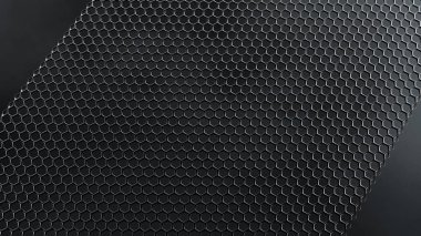 Altıgen desenli Grunge arkaplanı. 3d illüstrasyon, 3d canlandırma.