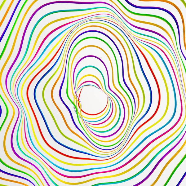Kunst wervelende regenboog splash kleur abstracte achtergrond. 3d illustratie, 3d weergave. — Stockfoto