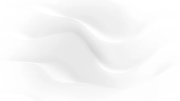 ドレープ生地でエレガントな白い背景。3Dイラスト, 3Dレンダリング. — ストック写真