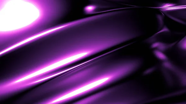 Elegant stylish purple dark background with pleats, Drapes and swirls. 3d illustration, 3d rendering. — Stock Photo, Image