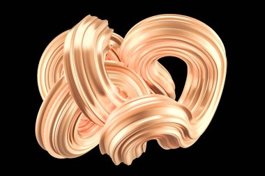 Güzel altın arka plan. 3d görüntüleme, 3d illüstrasyon.