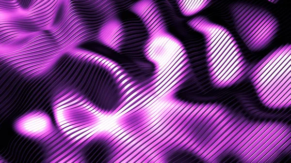 Фиолетовый Фон Линиями Рендеринг Иллюстрация — стоковое фото