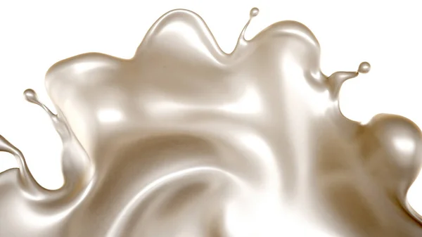 Bir Tutam Beyaz Boya Görüntüleme Illüstrasyon — Stok fotoğraf