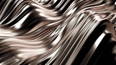 Güzel lüks metalik arka plan. 3d görüntüleme, 3d illüstrasyon.