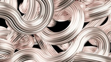 Güzel gümüş arka plan. 3d görüntüleme, 3d illüstrasyon.