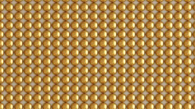 Mimari, iç desen, beyaz, sarı, altın desenli duvar. 3d görüntüleme, 3d illüstrasyon.