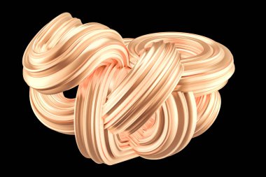 Güzel altın arka plan. 3d görüntüleme, 3d illüstrasyon.