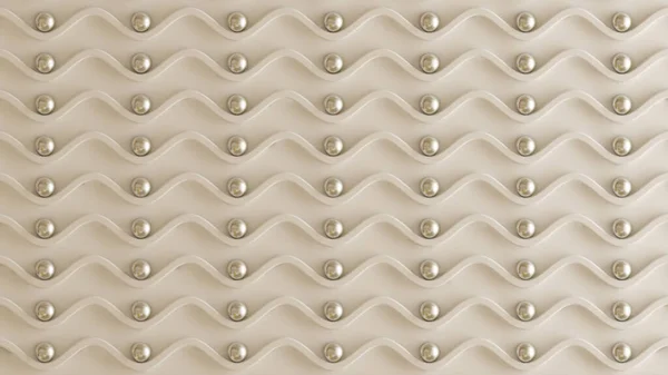 Stříbrná Architektura Vnitřní Vzor Bílá Textura Stěny Vykreslování Ilustrace — Stock fotografie