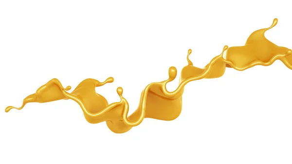 Altın Sarısı Karamel Görüntüleme Illüstrasyon — Stok fotoğraf