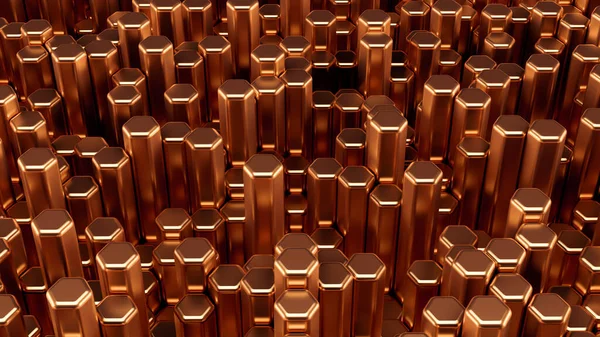 Lüks altın arka plan. 3d görüntüleme, 3d illüstrasyon.