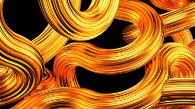 Güzel altın arka plan. 3d görüntüleme, 3d illüstrasyon.