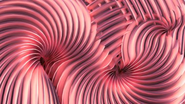 Güzel metalik pembe arka plan. 3d görüntüleme, 3d illüstrasyon.